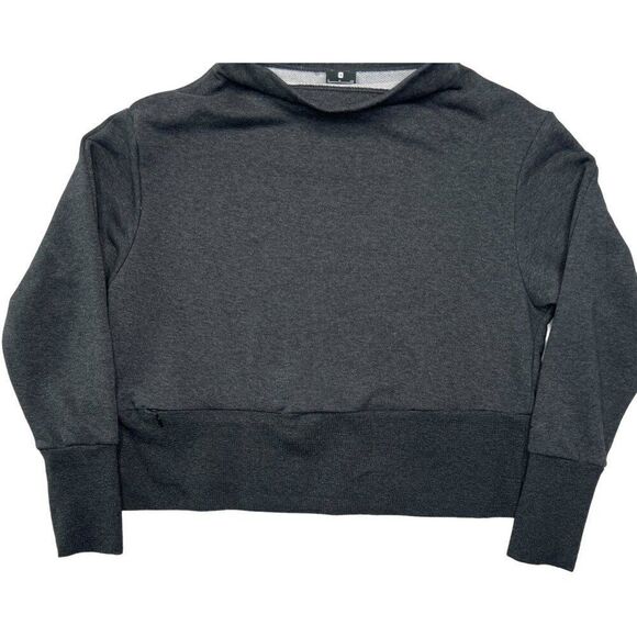 Nike Dri-Fit Women's Versa Studio Mock Neck Yoga Training Sweatshirt - Picture 4 of 12